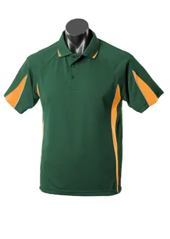 Aussie Pacific Casual Wear Bottle/Gold/Ashe / S AUSSIE PACIFIC men's eureka polo shirt 1304